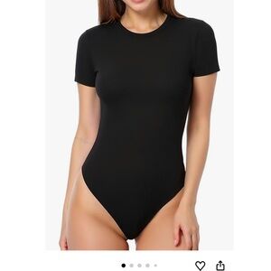 Classic Black Women's Bodysuit